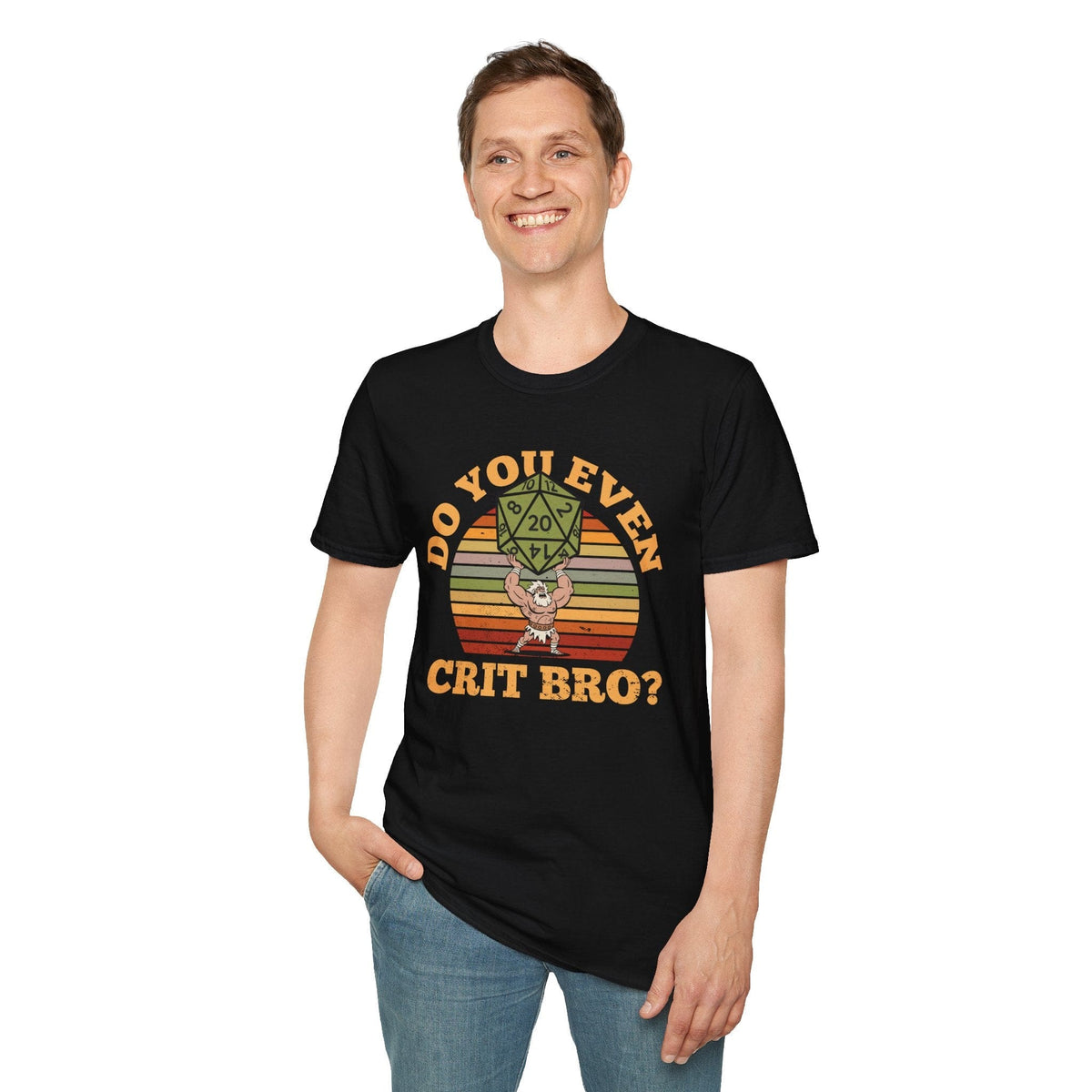 Do You Even Crit Bro D&D T-Shirt