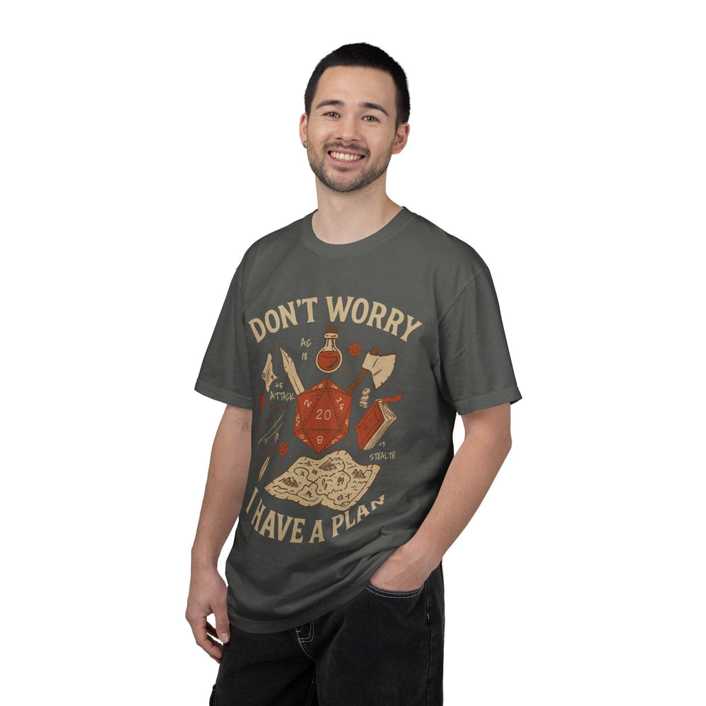 Don't Worry I have a Plan D&D T-Shirt - Comfort Colors