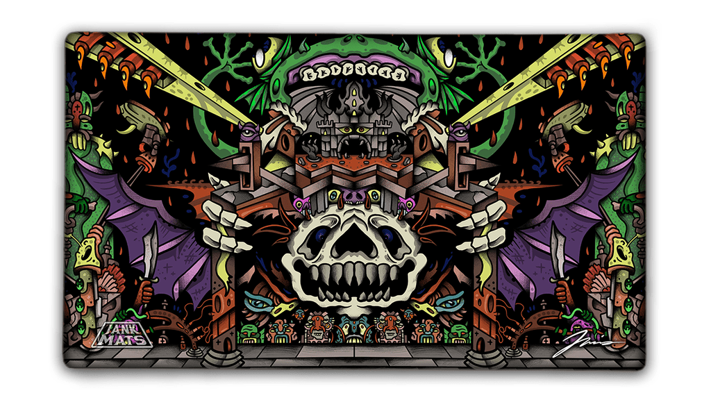 Dungeons and Nematodes Playmat