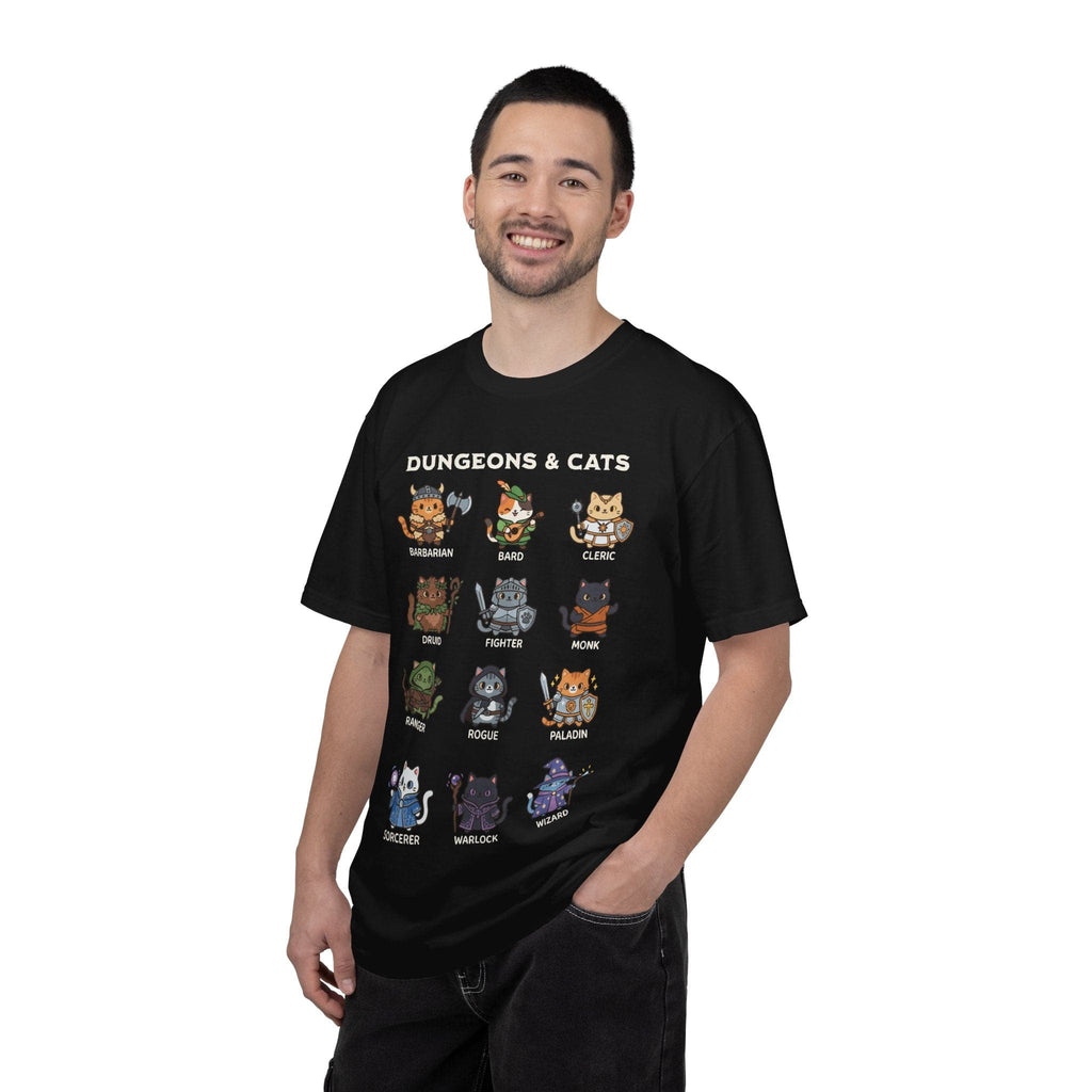 Dungeons & Cats T-shirt - Comfort Colors