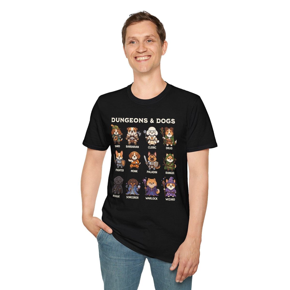 Dungeons & Dogs T-shirt