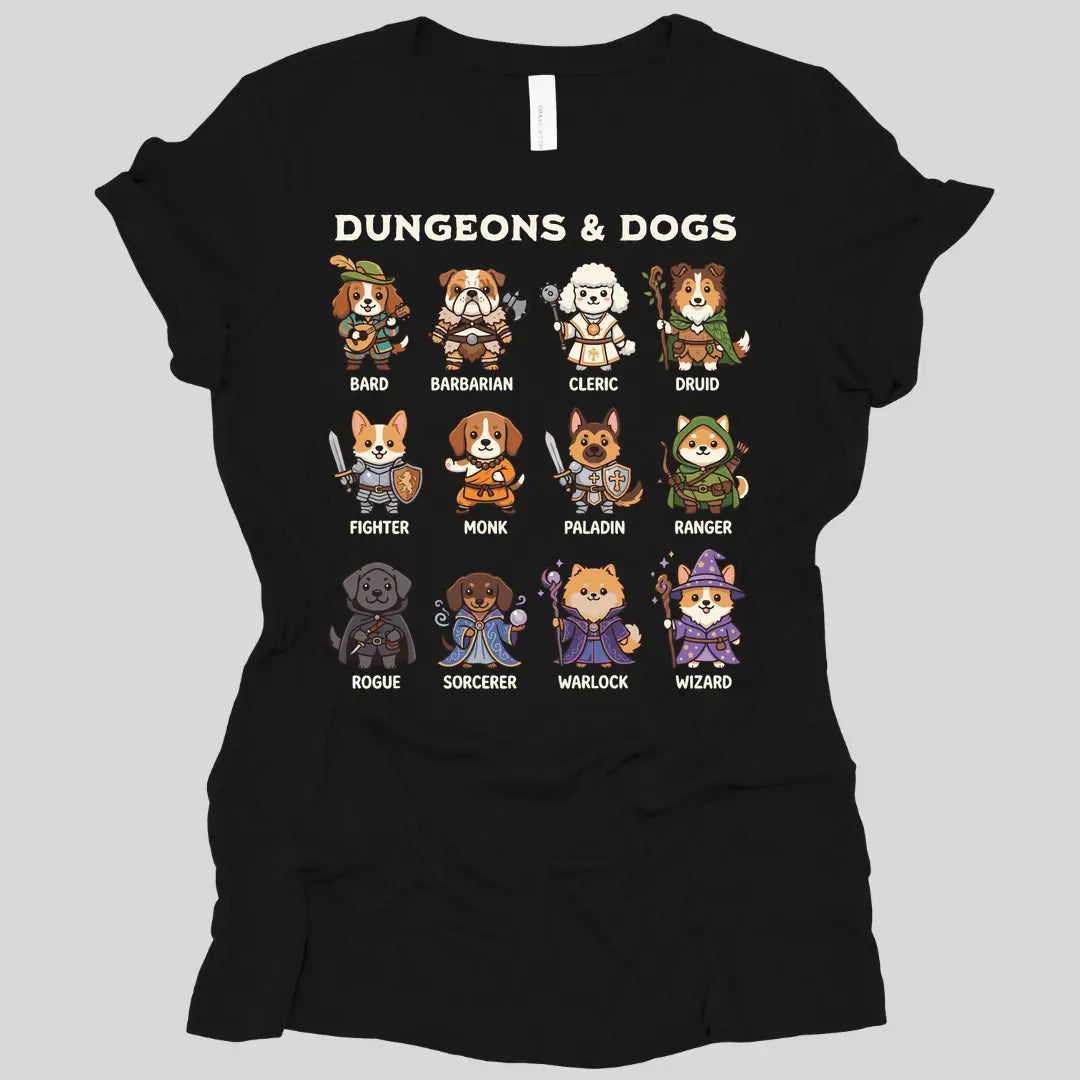 Dungeons & Dogs Women's T-shirt