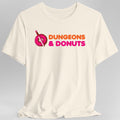 Dungeons & Donuts Funny D&D T-Shirt