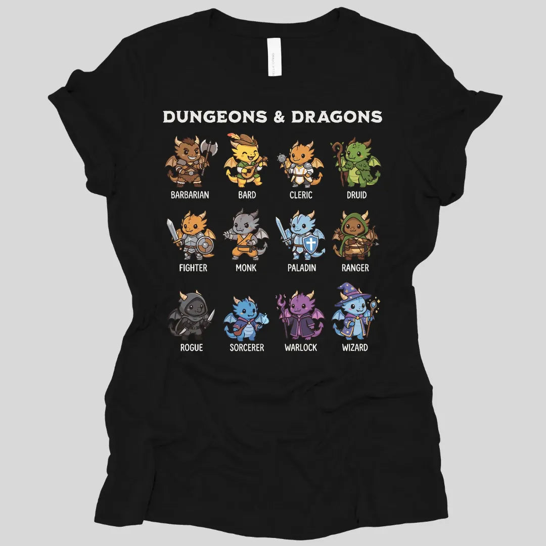 Dungeons & Dragons All Classes Women's T-shirt