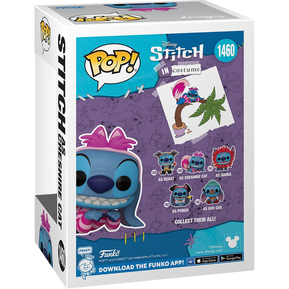 Funko Pop Lilo  Stitch   Costume Stitch As Cheshire Cat