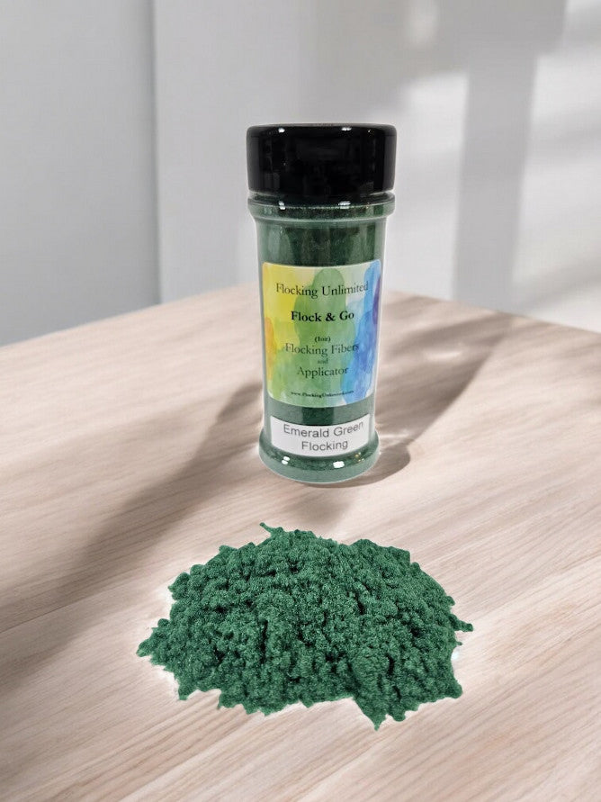 Flock & Go  Flocking and Applicator all in One (Emerald Green)