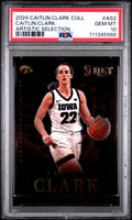 Graded 2024 Panini Caitlin Clark Collection Caitlin Clark #AS2 Artistic Selection Rookie RC Basketball Card PSA 10 Gem Mint