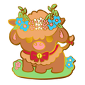 Pride Cow: Transgender Rainbow LGBTQIA+ Enamel Pin