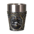 Medieval Knight Shot Glass - Black