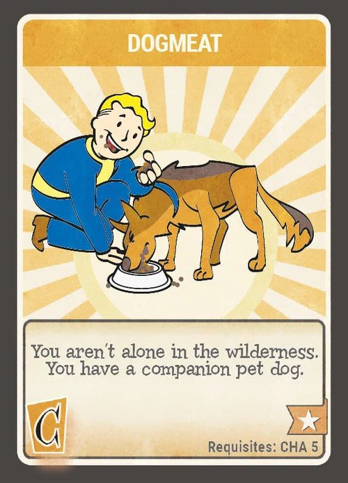 Fallout: The Roleplaying Game - Perk Cards