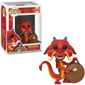 Mulan Mushu With Gong Funko Pop