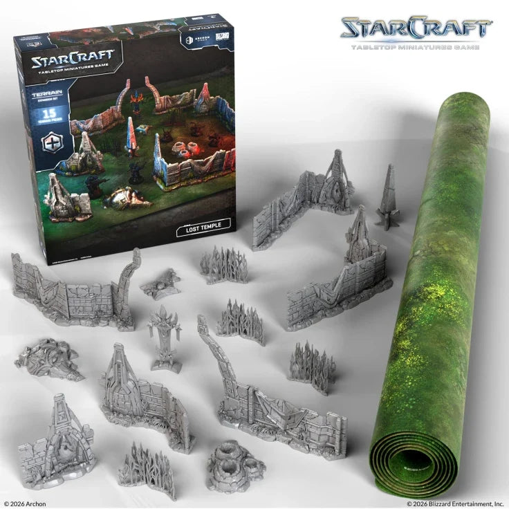 StarCraft The Miniatures Game: Terrain: Lost Temple Expansion Set