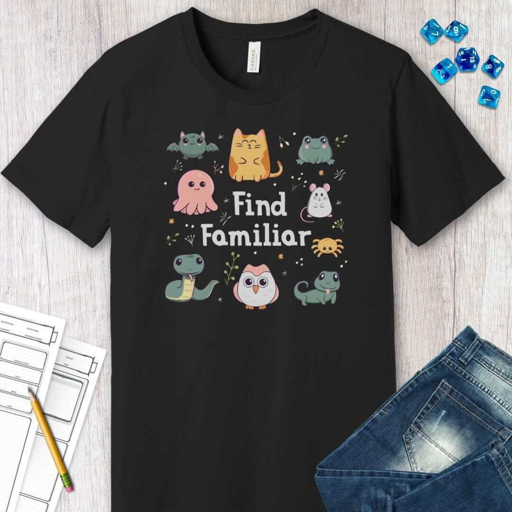 Find Familiar Spell Shirt