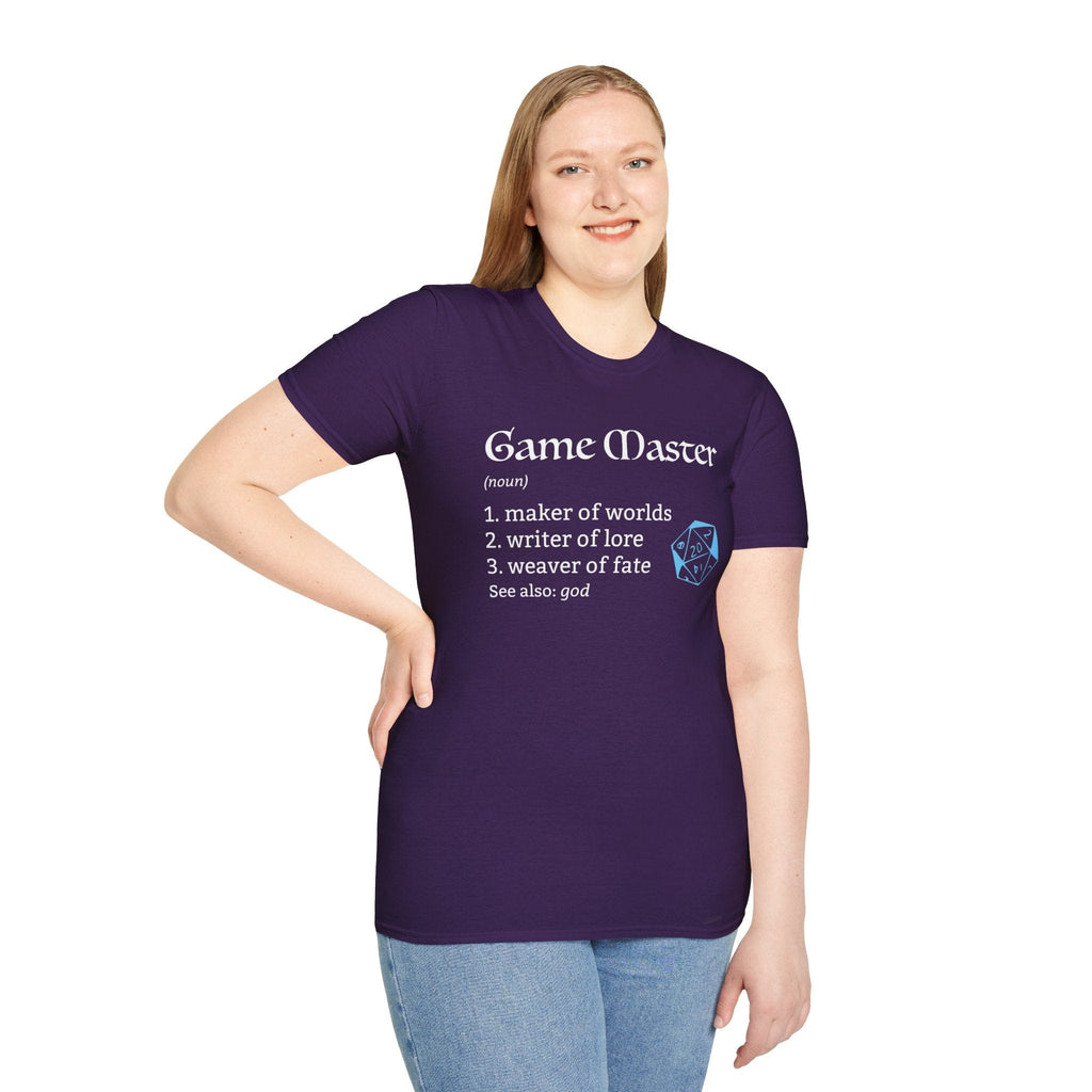 Game Master Definition D&D T-Shirt