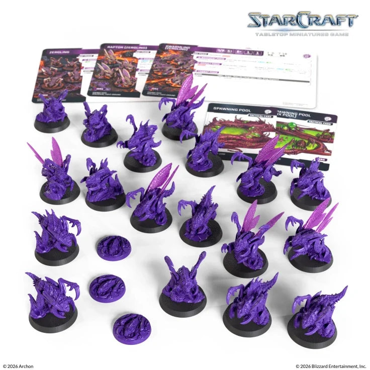 StarCraft The Miniatures Game: Zerg: Zergling Expansion Set