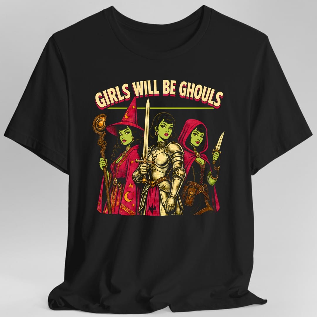 Girls Will Be Ghouls Adventurers T-Shirt