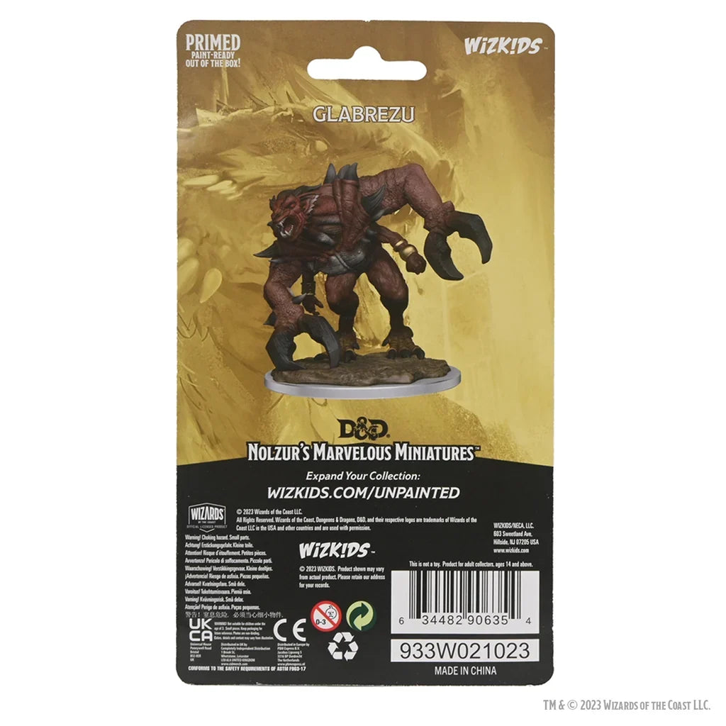 D&D: Nolzur's Marvelous Unpainted Miniatures - Glabrezu