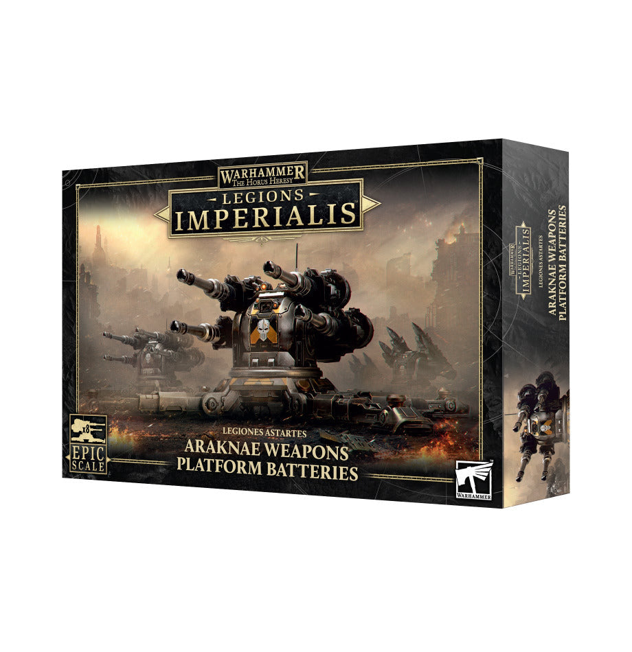 Warhammer Legions Imperialis: Araknae Weapons Platform Batteries