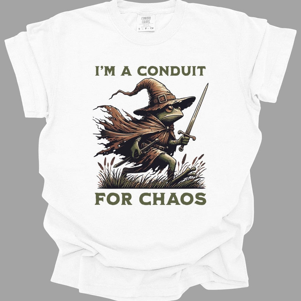 I'm A Conduit for Chaos T-shirt - Comfort Colors