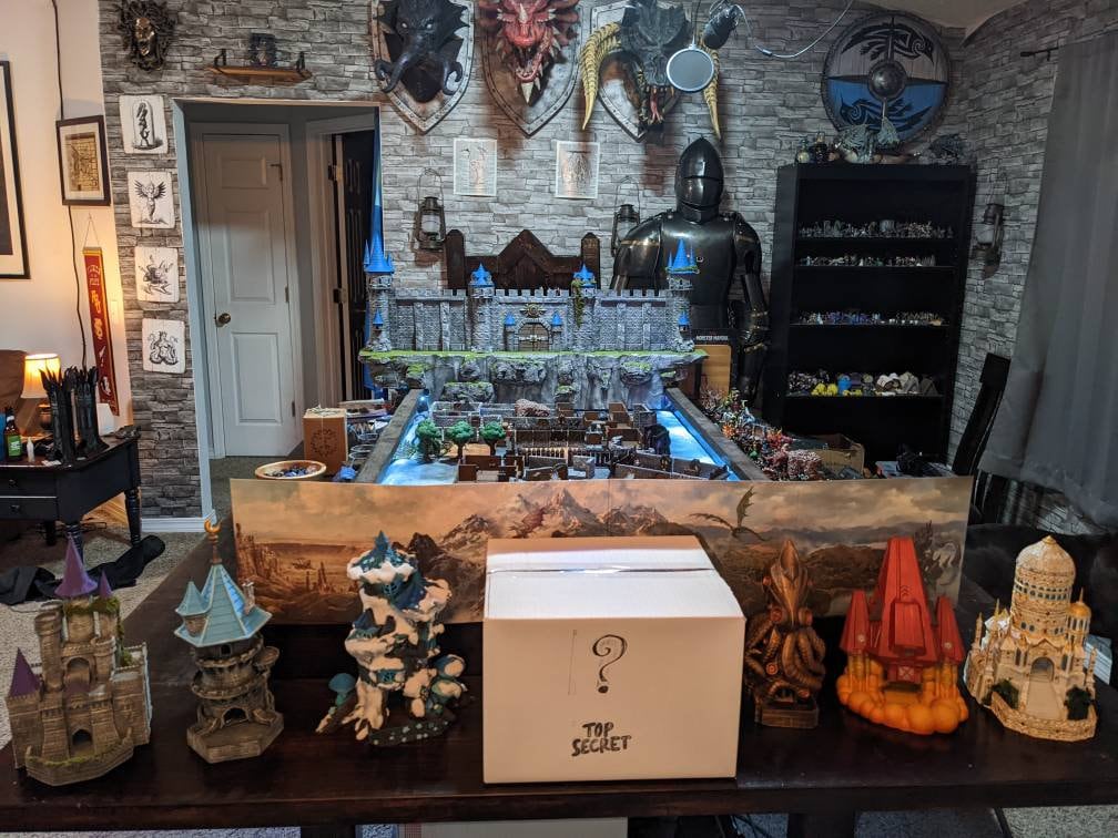 Mystery Loot Box - Random 3D Printed Dice Tower that is Hand Painted