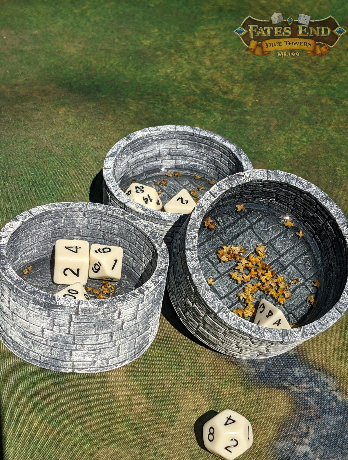 Dice Cup/Dice Bowl/Coaster-Fate's End Collection