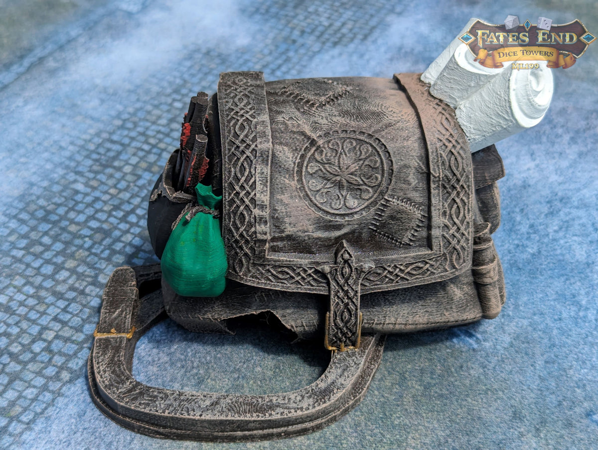 Rogue Pack 3D Printed Dice Tower - Fate's End Collection - Become a Shadow in the Night!