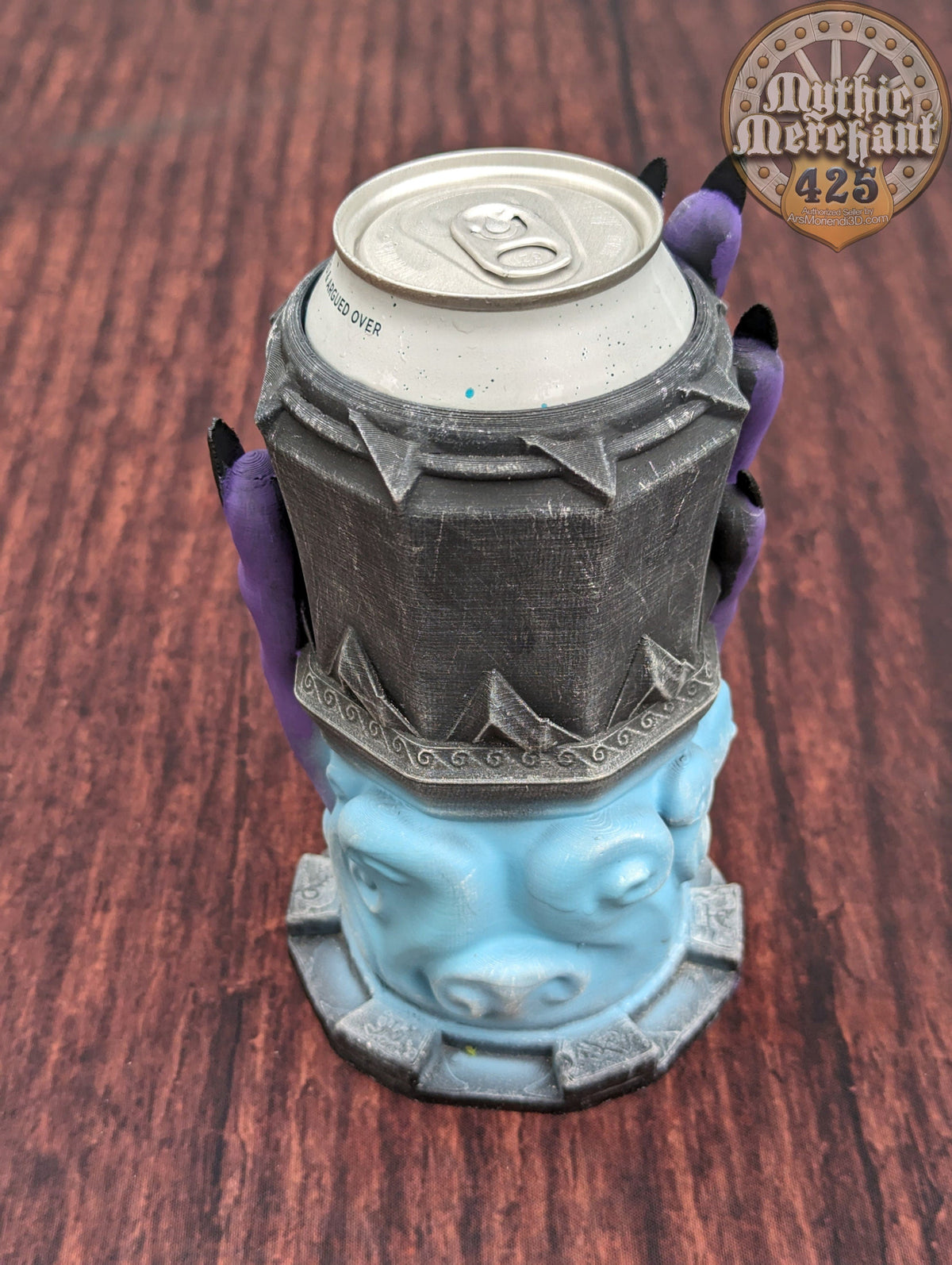 Sorcerer 3D Printed Can Holder- Mythic Mugs Collection by Ars Moriendi 3D- Harness Mystic Powers!