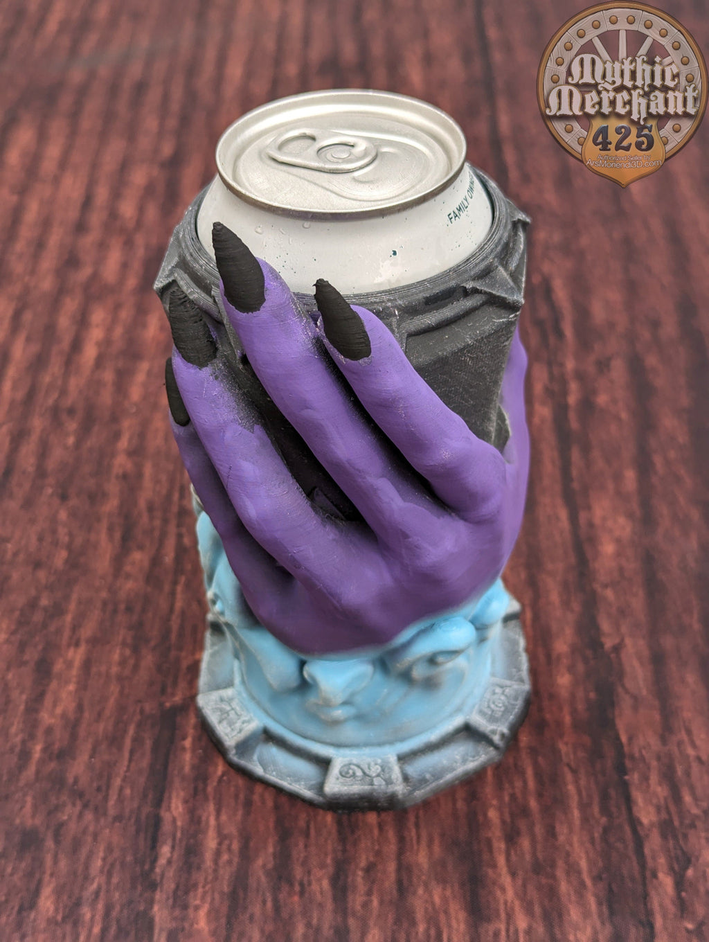 Sorcerer 3D Printed Can Holder- Mythic Mugs Collection by Ars Moriendi 3D- Harness Mystic Powers!