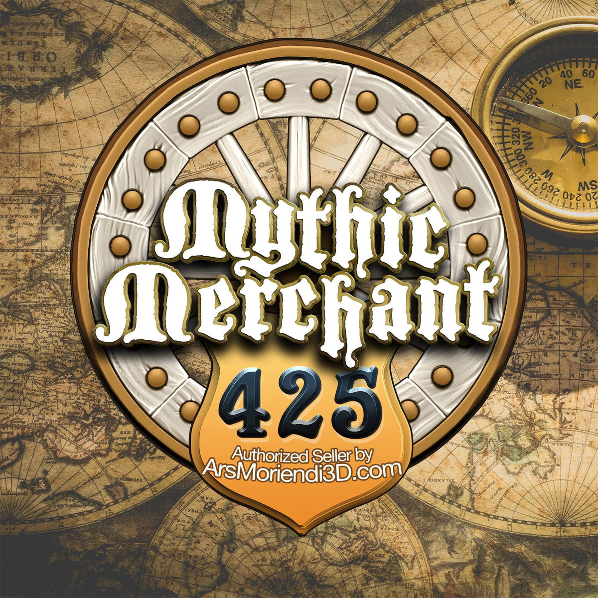 Star Mythic Potion Dice Vault/Dice Jail/Dice Storage-Ars Moriendi 3D