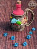 Halfling Hobbit 3D Printed Can Holder- Mythic Mugs Collection by Ars Moriendi 3D- Embark on a Hobbit's Journey!