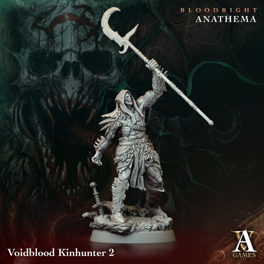 3D Printed Voidblood Kinhunter by Archvillain Games