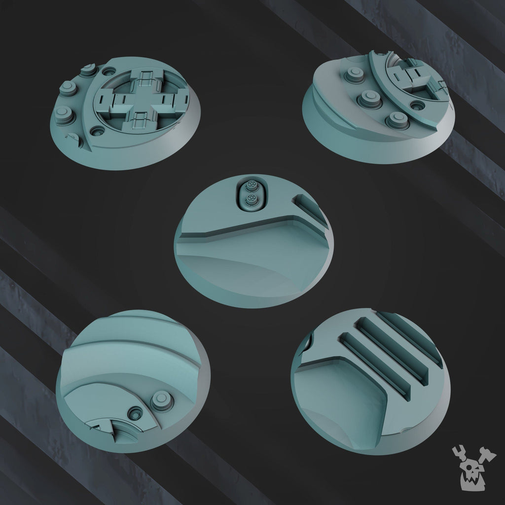 3d Printed Starforge bases -  Base Set by DakkaDakka