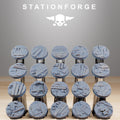 3d Printed Trench Bases by Stationforge Miniatures