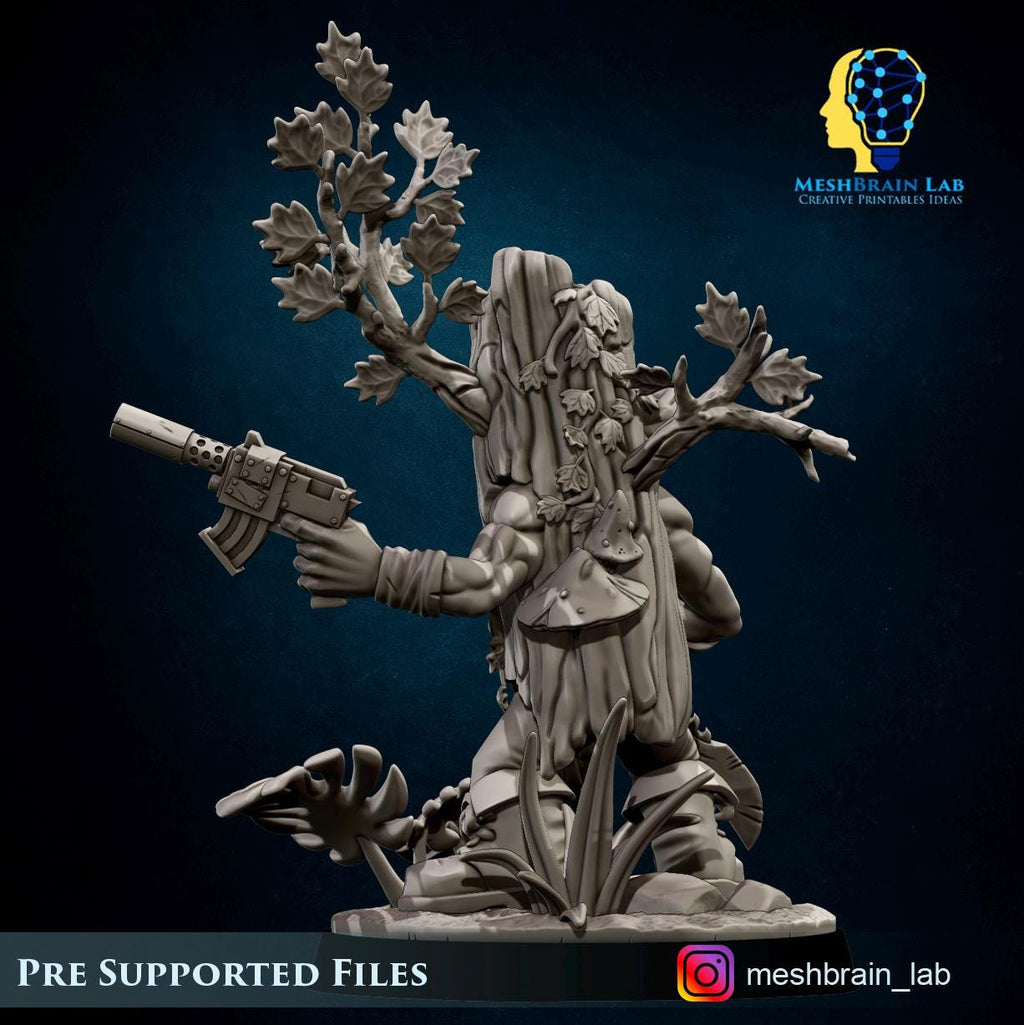 3d Printed Sneaky Goblin Commando by Meshbrain Labs Miniatures