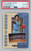 Graded 2019-20 Panini Hoops Ja Morant #9 Class Of 2019 Rookie RC Basketball Card PSA 10 Gem Mint