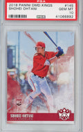 Graded 2018 Panini Diamond Kings Shohei Ohtani #145 Rookie RC Baseball Card PSA 10 Gem Mint