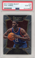 Graded 2014-15 Panini Select Joel Embiid #90 Rookie RC Basketball Card PSA 10 Gem Mint
