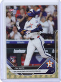 2025 Topps Now Cam Smith #58 1st MLB Home Run Foilfractor 1/1 Rookie RC Baseball Card