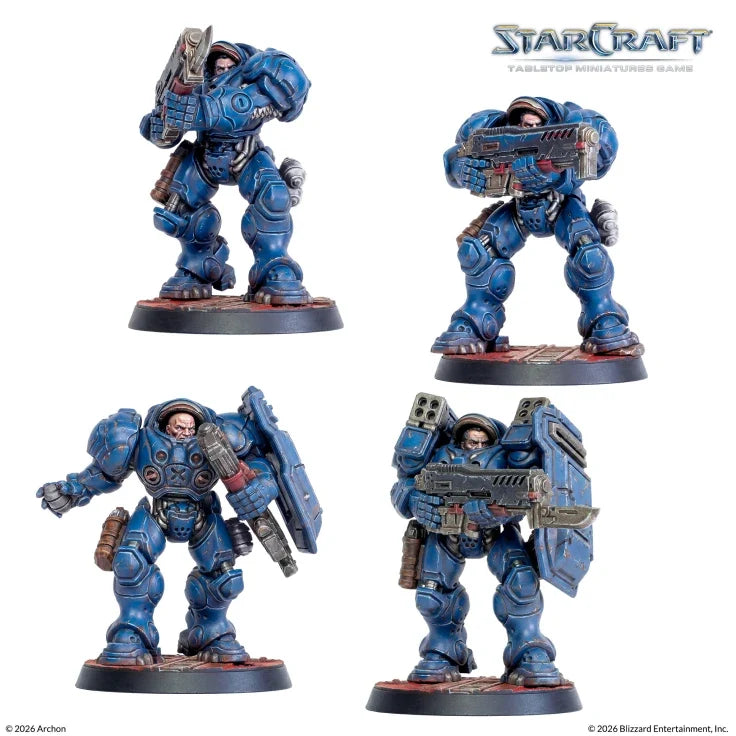 StarCraft The Miniatures Game: Terran: Marine Expansion Set