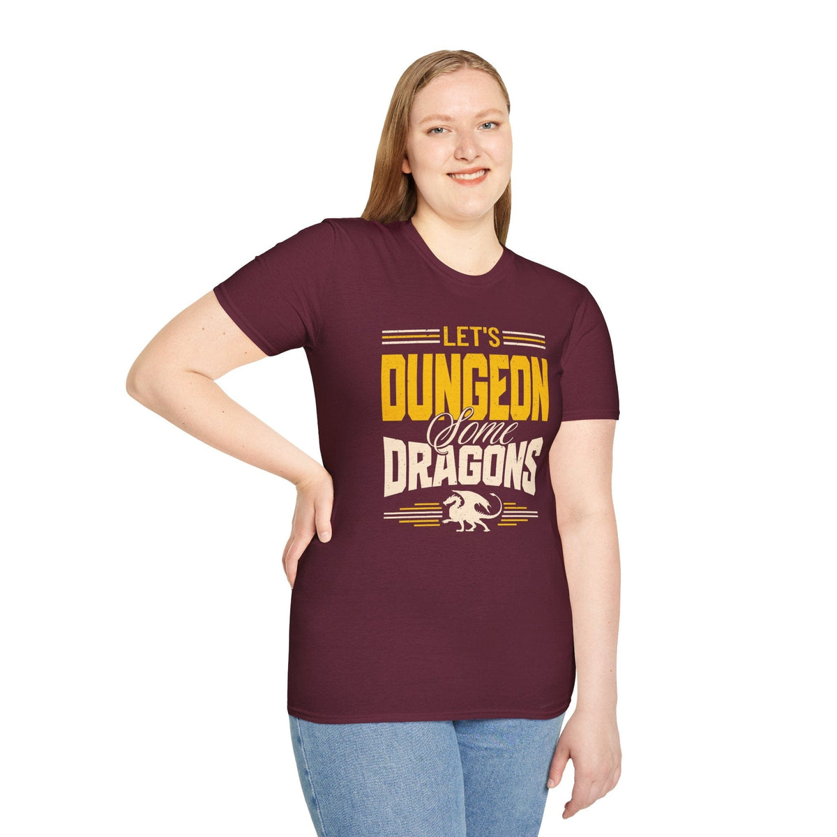 Let's Dungeon Some Dragons D&D Shirt