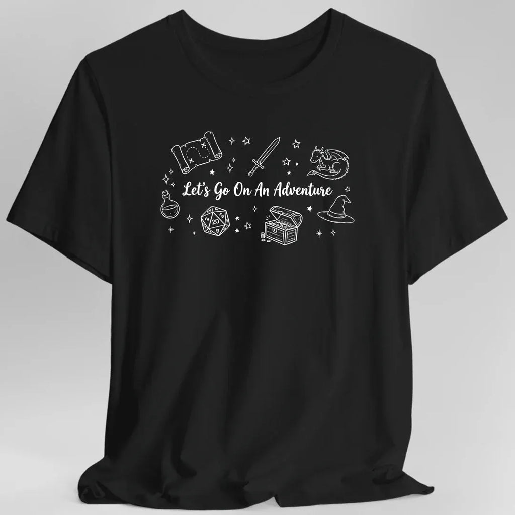 Let's Go On An Adventure D&D T-Shirt