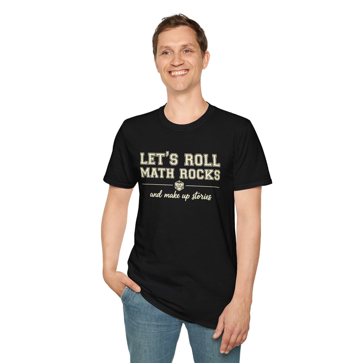 Let's Roll Math Rocks T-Shirt