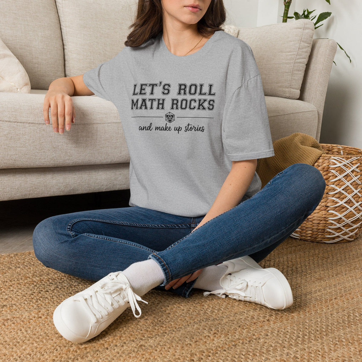 Let's Roll Math Rocks T-Shirt