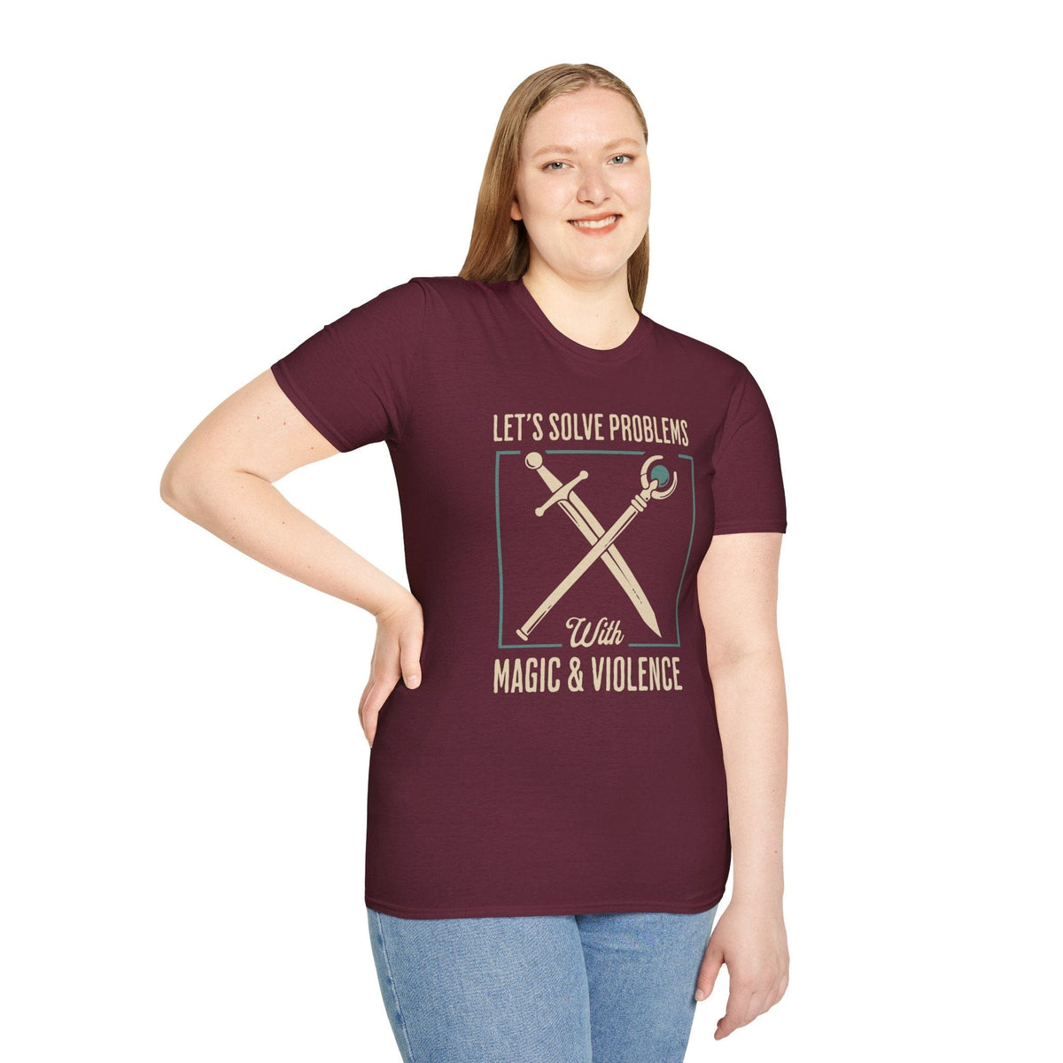 Let's Solve Problems with Magic & Violence T-Shirt