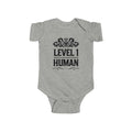Level 1 Human Onesie - D&D Baby Bodysuit
