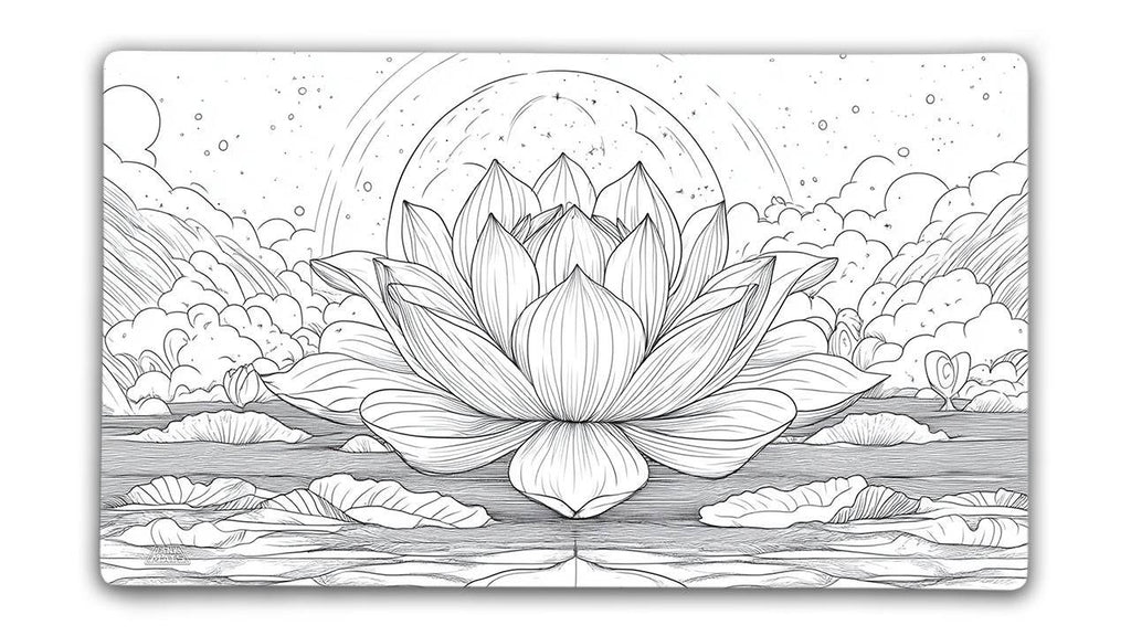 Lotus | Color Your Own Playmat Set