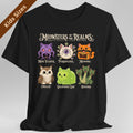 Meowsters of the Realms Kids T-Shirt