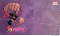 Marvel Champions LCG: Ms. Marvel Game Mat