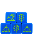 Ashes: Natural Dice 5-Pack