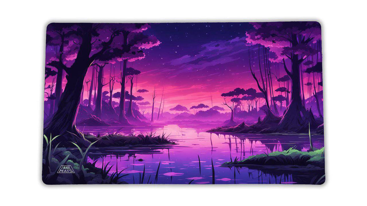 Neon Sunset Playmat